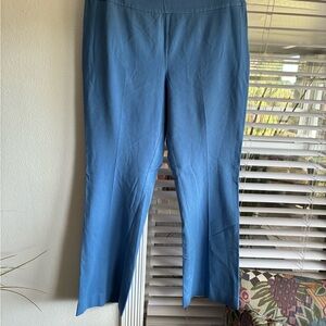 Blue Wide-Leg Trousers Boston proper/mid length
